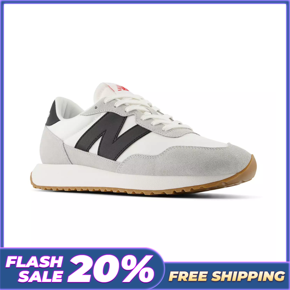 [ FLASH SALE ] - New Balance® 237 Men's Running Shoes, White Gray-image