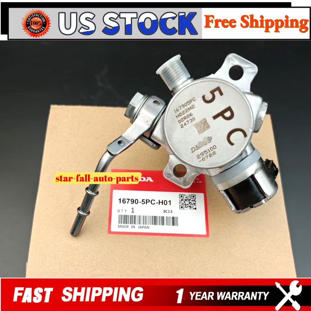 OEM High Pressure Fuel Pump 16790-5PC-H02 For 2017-2023 Honda CR-V 1.5L