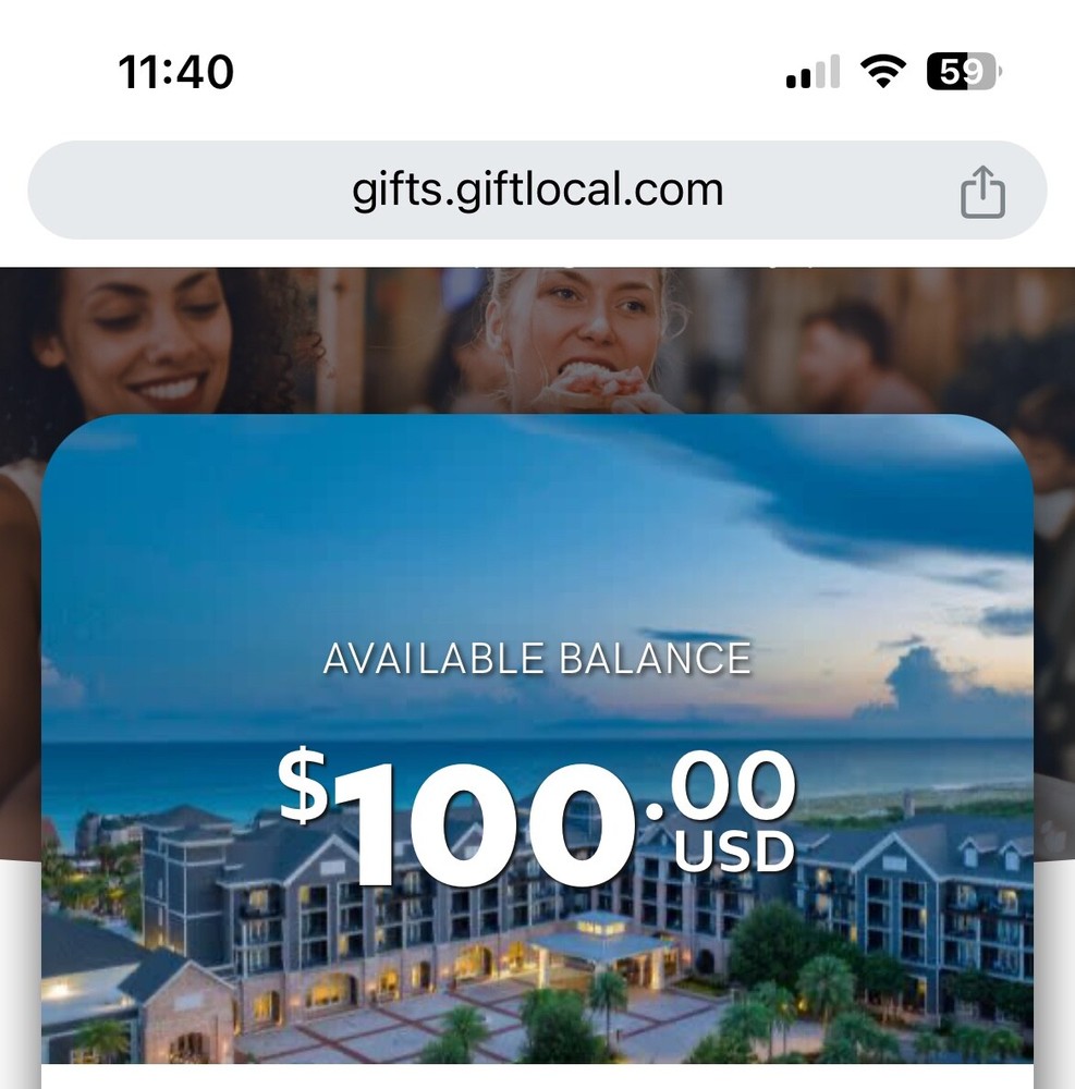 e gift card Henderson Beach Resort-image