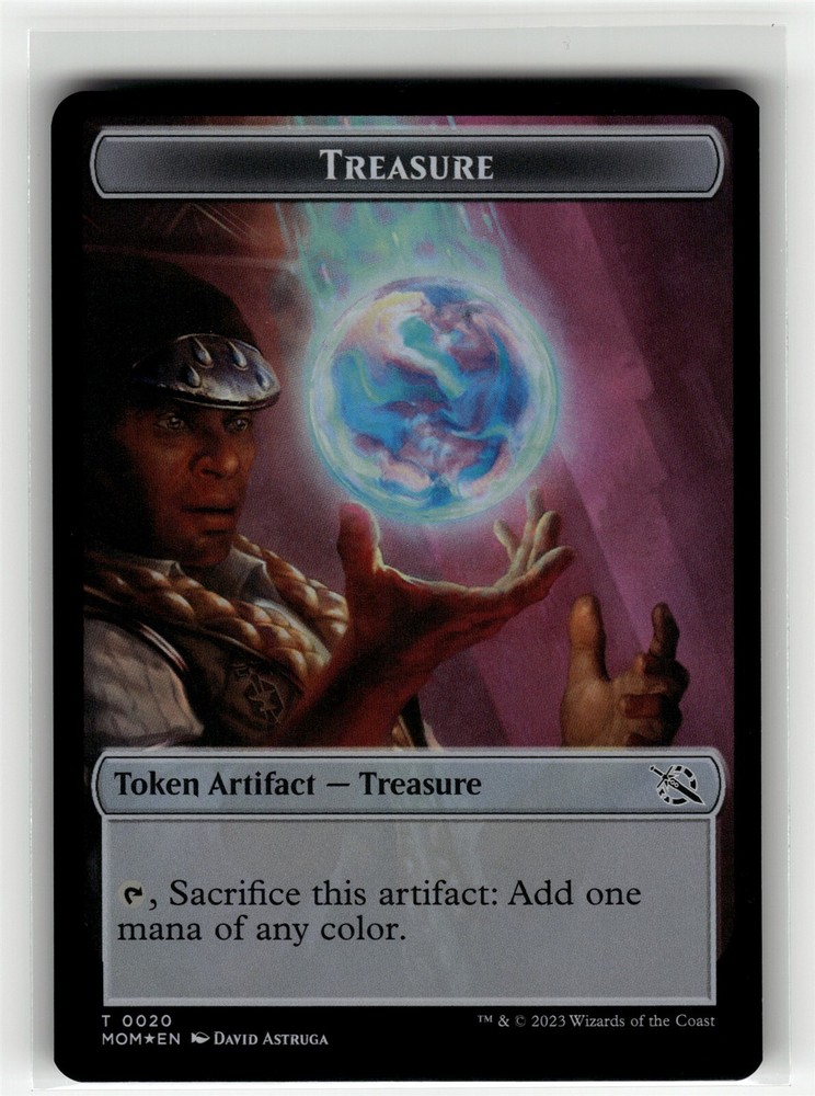 TREASURE (0020) // PHYREXIAN HYD March of the Machine FOIL #20//12 MOM(NM+)(MTG)