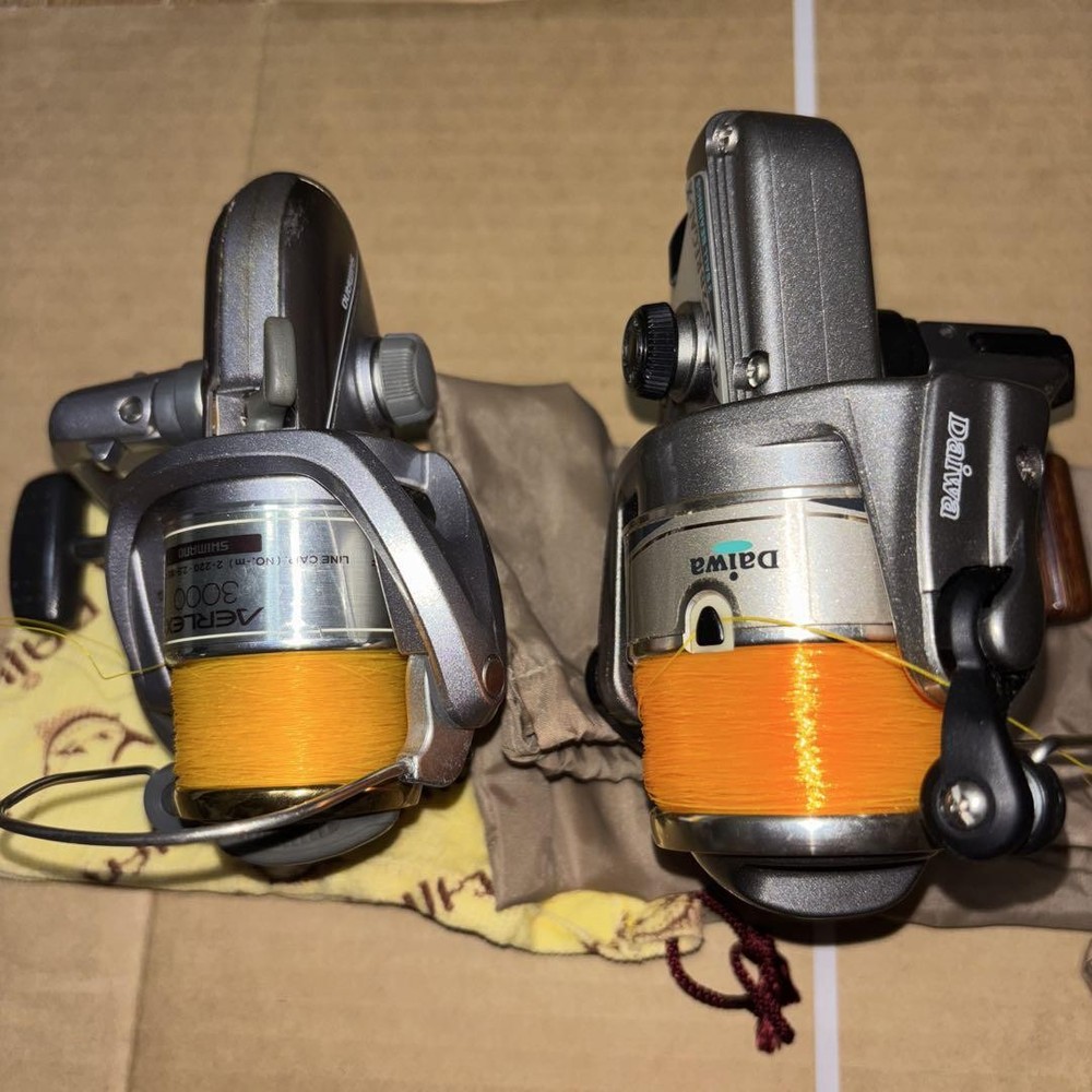 Shimano Daiwa 3000-4000 Fishing Reel Used No Claims No Discount 0615