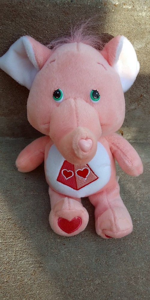 2004 Care Bear Cousins Lotsa Heart Elephant 10 Collector Plush EUC Excellent Condition