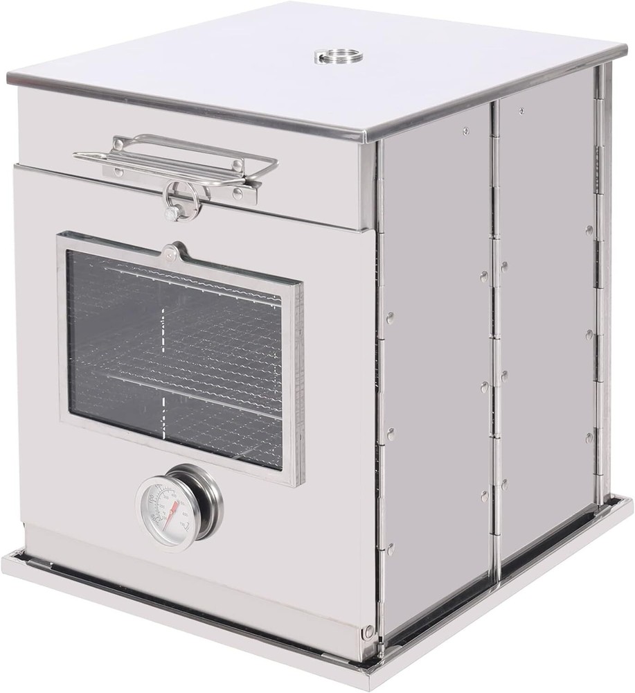 Foldable Camping Oven with 3 Tier Grill  Stainless Steel Oven for Propane ...
