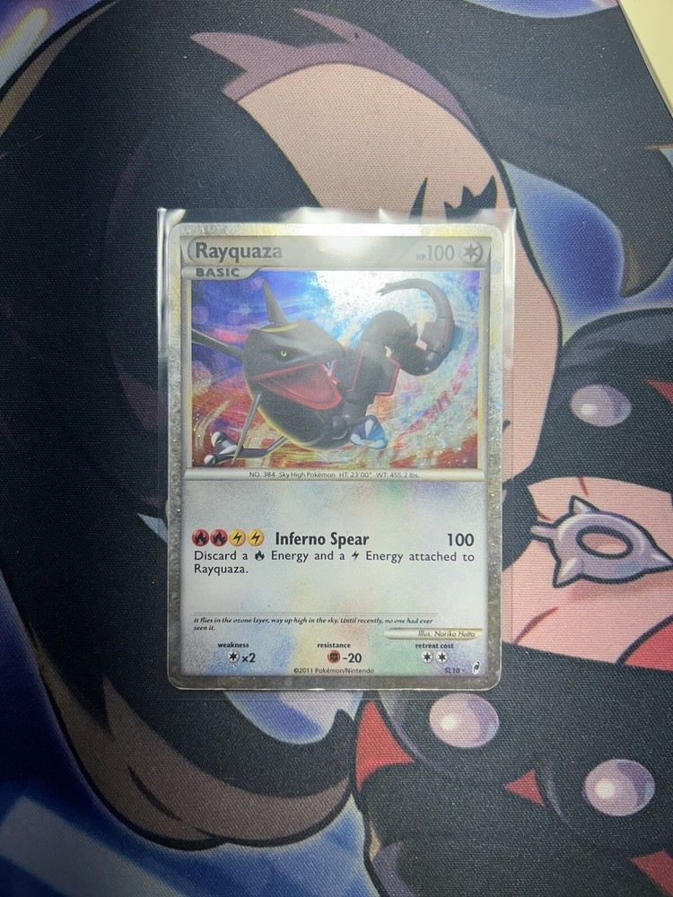 Rayquaza SL10 Call of Legends Shiny Holo Ultra Rare Vintage Pokemon Card