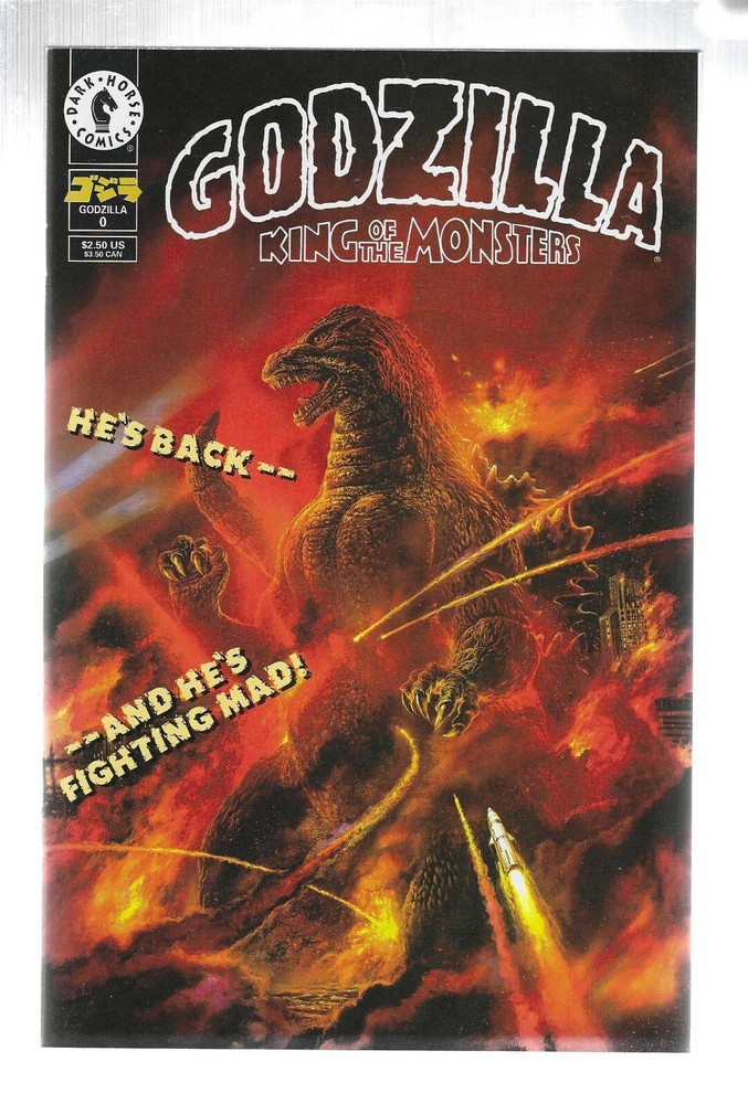 Godzilla King of the Monsters Issue #0 Dark Horse 1995 9.4 NM