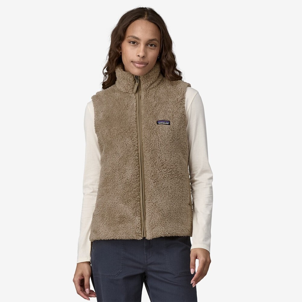 New $119 PATAGONIA Los Gatos Fleece Vest  El Cap Khaki Women's XS