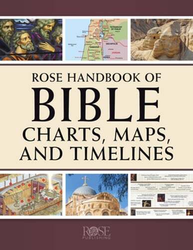 Rose Handbook of Bible Charts Maps Timelines New by Rose Publishing  