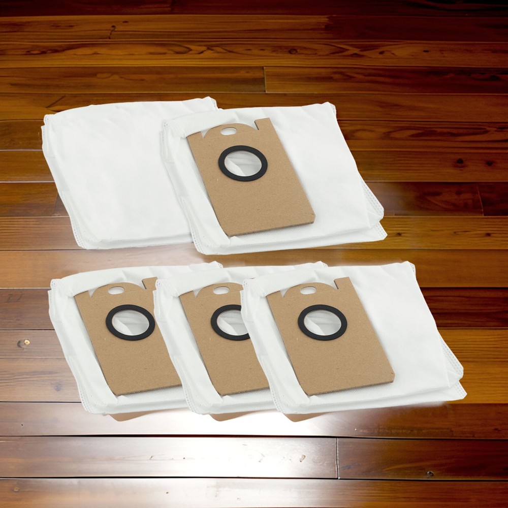Self Empty Robot Vacuum Dust Bag Dust Storage Replacement 5 Packs Durability