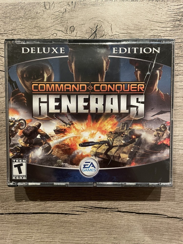Command & Conquer Generals Deluxe Edition PC Game 2003