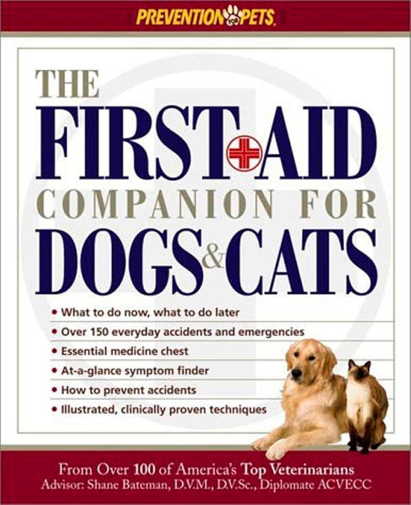 The First Aid Companion for Dogs and Cats, NEW