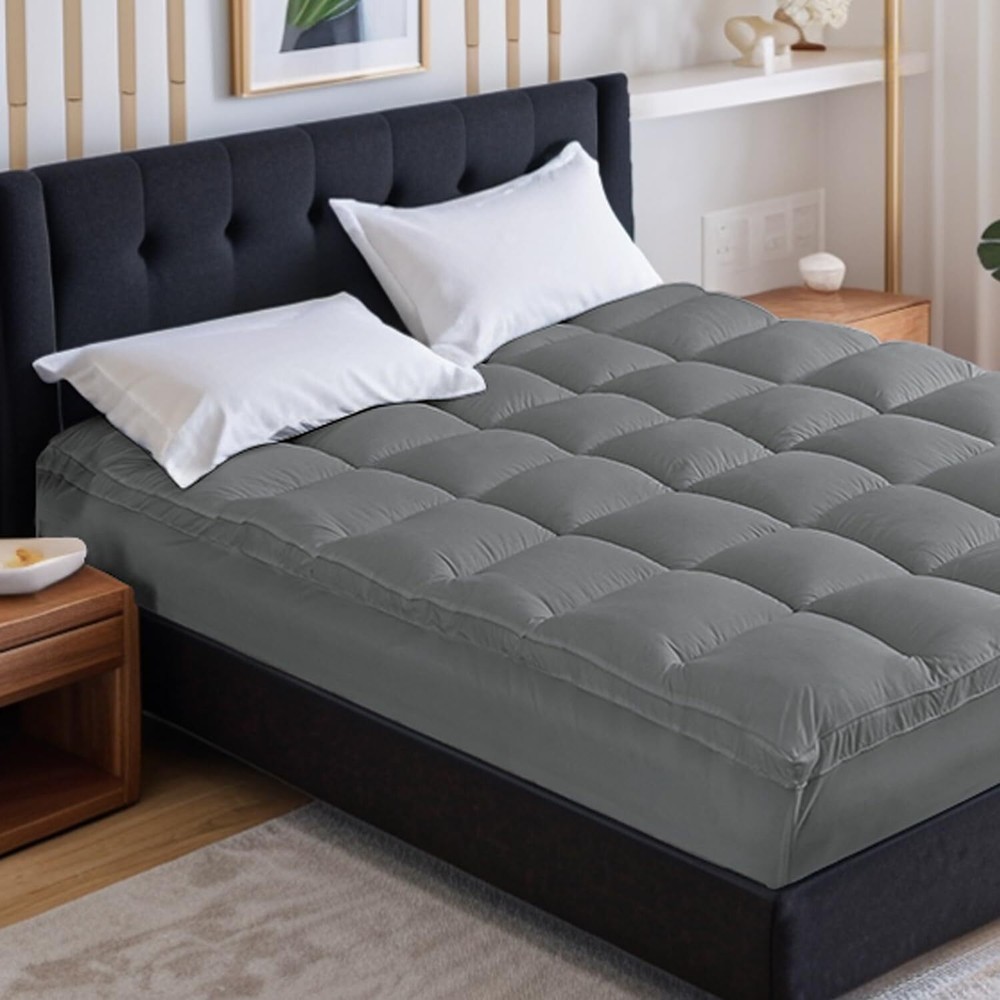 Queen Mattress Topper, Extra Thick Mattress Pad Cover for Back Pain with Soft...