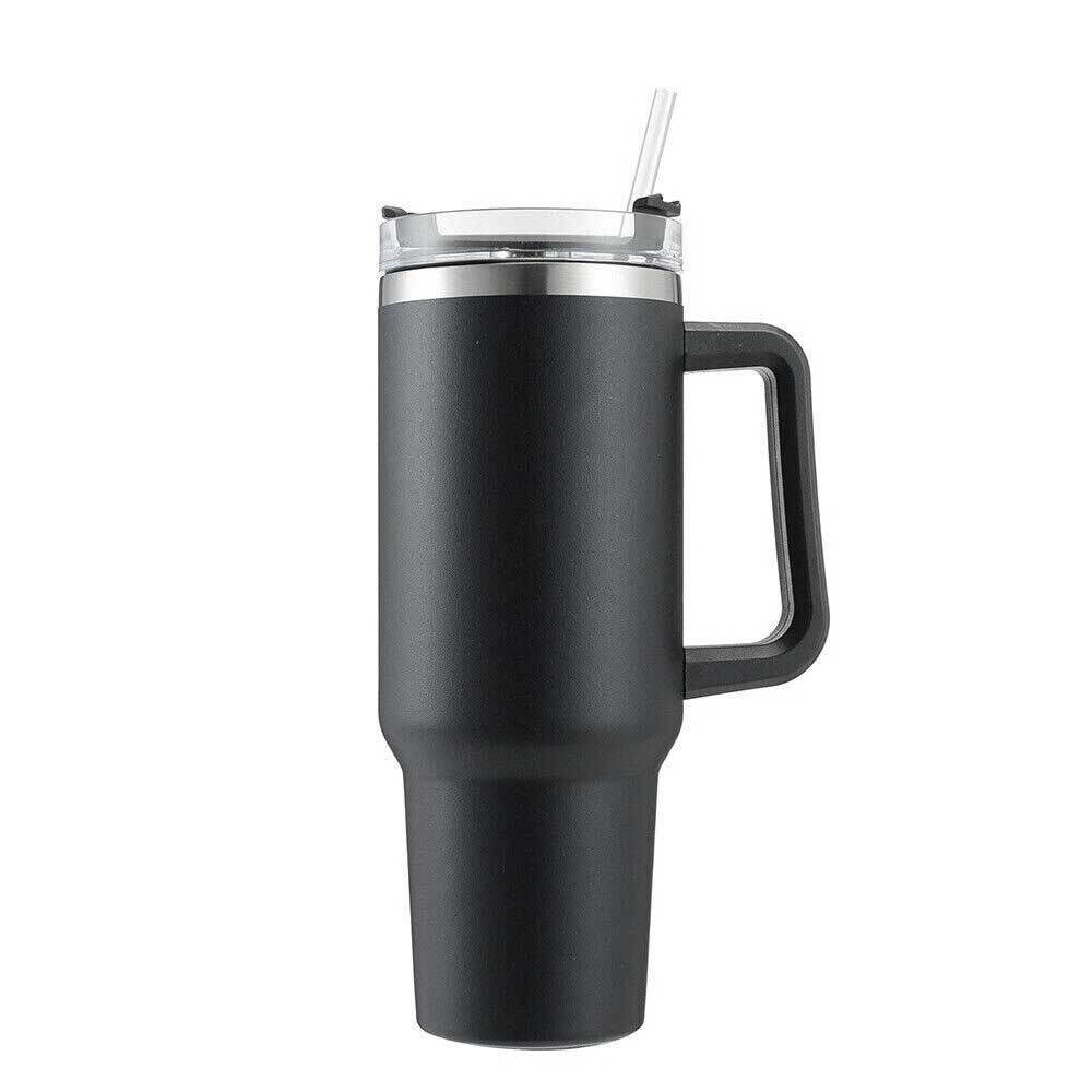 40 oz Tumbler Cup with Straw Lid Insulated Stainless Steel Water Bottle Tumbler