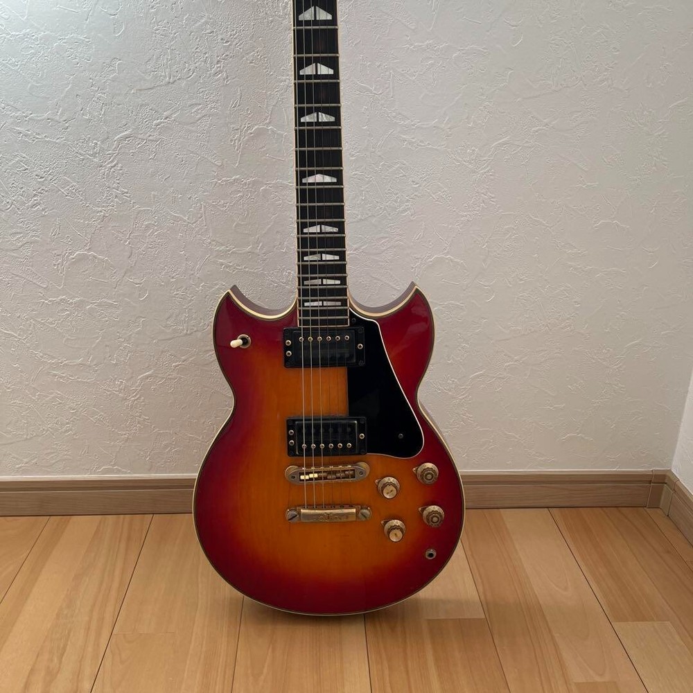 Yamaha SG-1000 Sunburst Electric Guitar Tested Japan Used