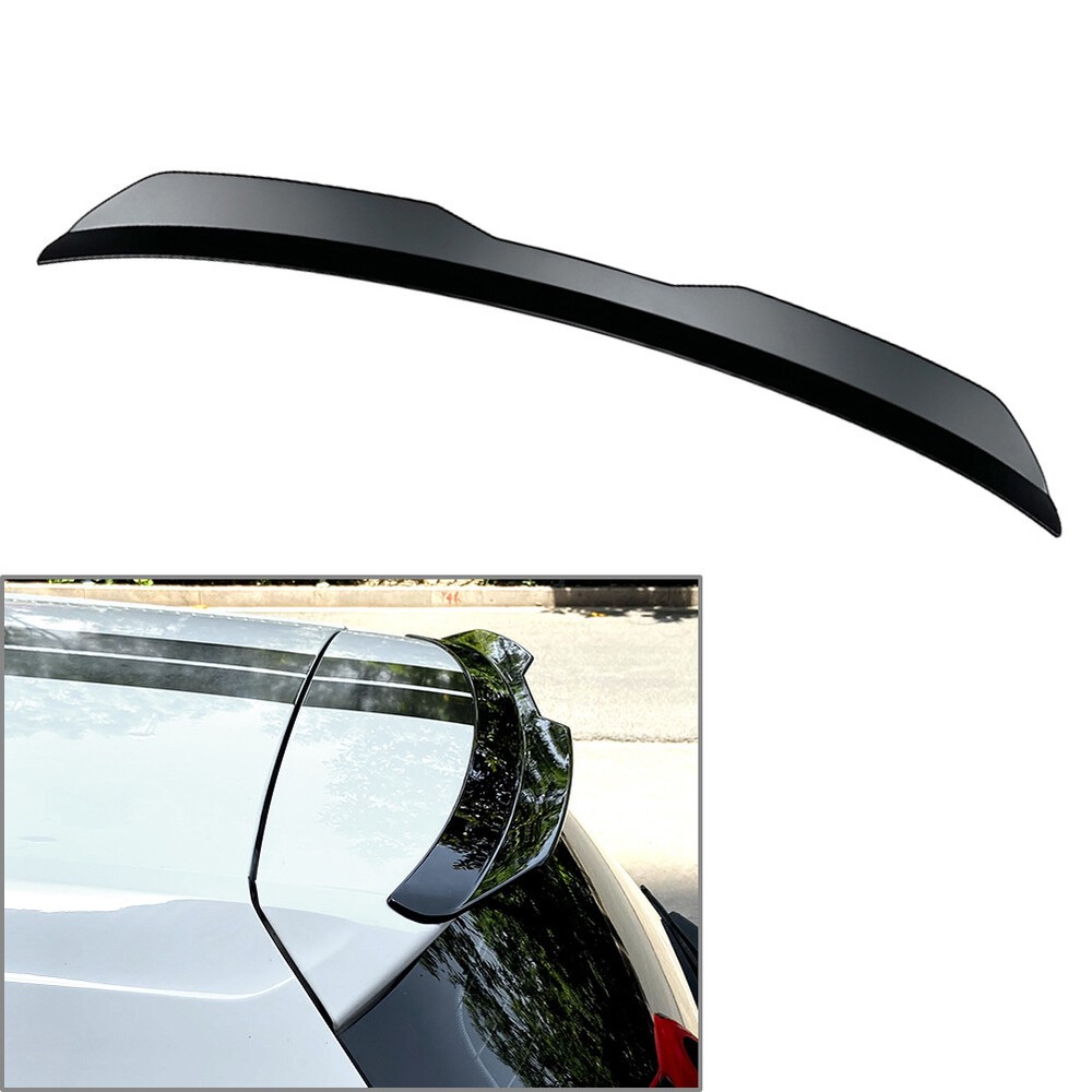 Universal Matte Black Roof Lip Spoiler for Hatchback SUV MPV