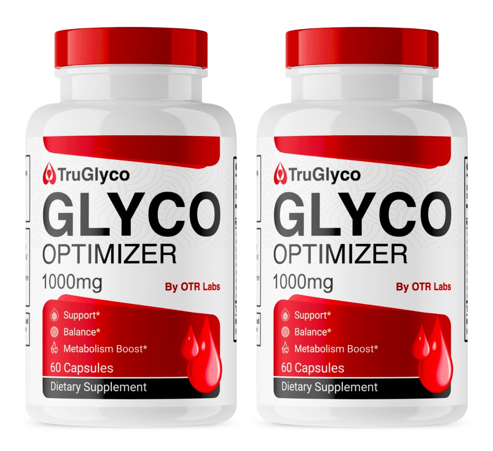 TrueGlyco Glyco Optimizer Blood Health Support 120 Capsules True Glyco 2 Bottles