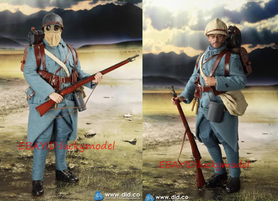 DID F11007 WWI French Infantry 1915-1916 Pascal Dubois 1/6 Action Figure INSTOCK