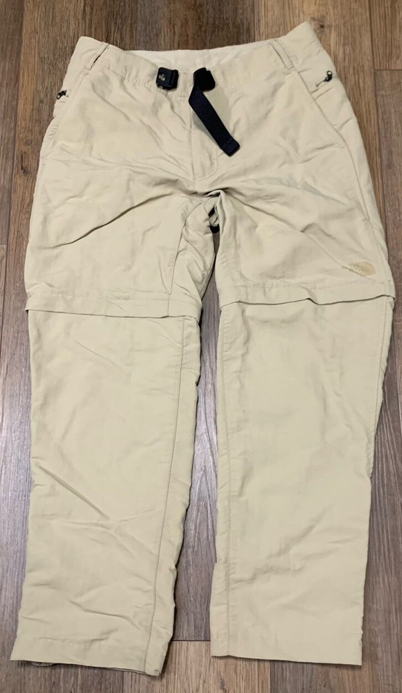 The North Face Convertible Hiking Pants Mens 30 Outdoor Khaki Gorpcore