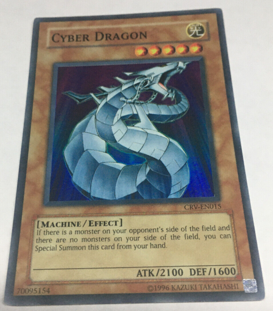 Cyber Dragon CRV-EN015 Super Rare NM Yu-Gi-Oh Cybernetic Revolution TCG-image