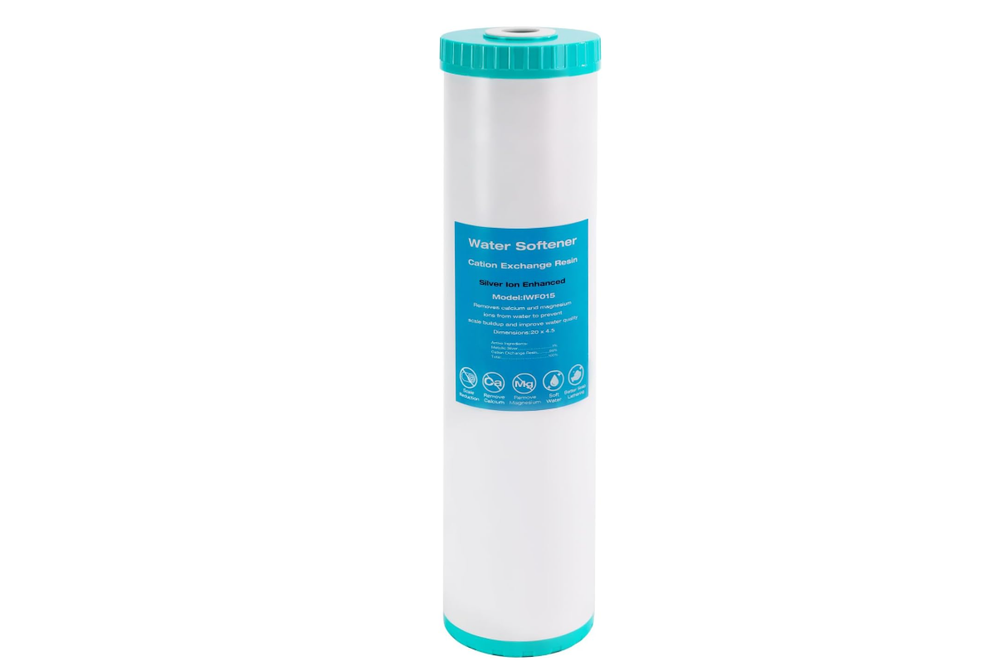 20 x 4.5 Whole House Water Softener Cartridge,5A Food Grade Ion Exchange Filter