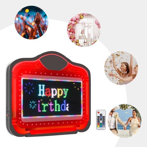 LED Letter Presenter Displayer APP Programmable Display Sign for Wedding Party