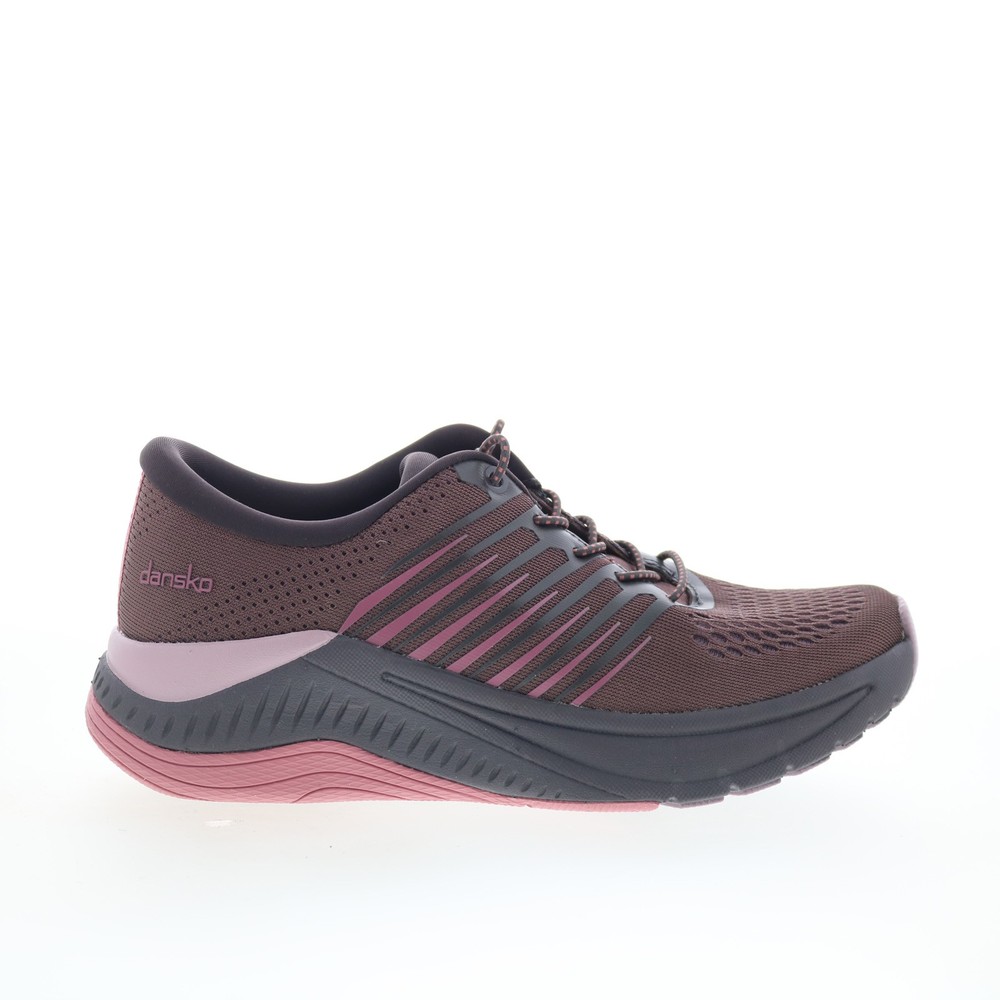 Dansko Penni Raisin 4206-454896 Womens Purple Mesh Lifestyle Sneakers Shoes 5.5