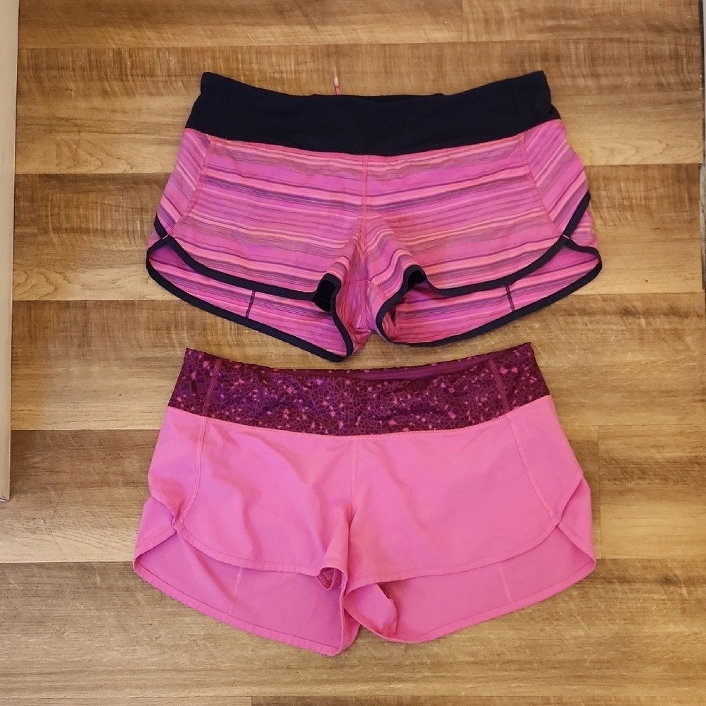 Lululemon Speed Up 2.5 Low Rise Running Shorts 2-Pack