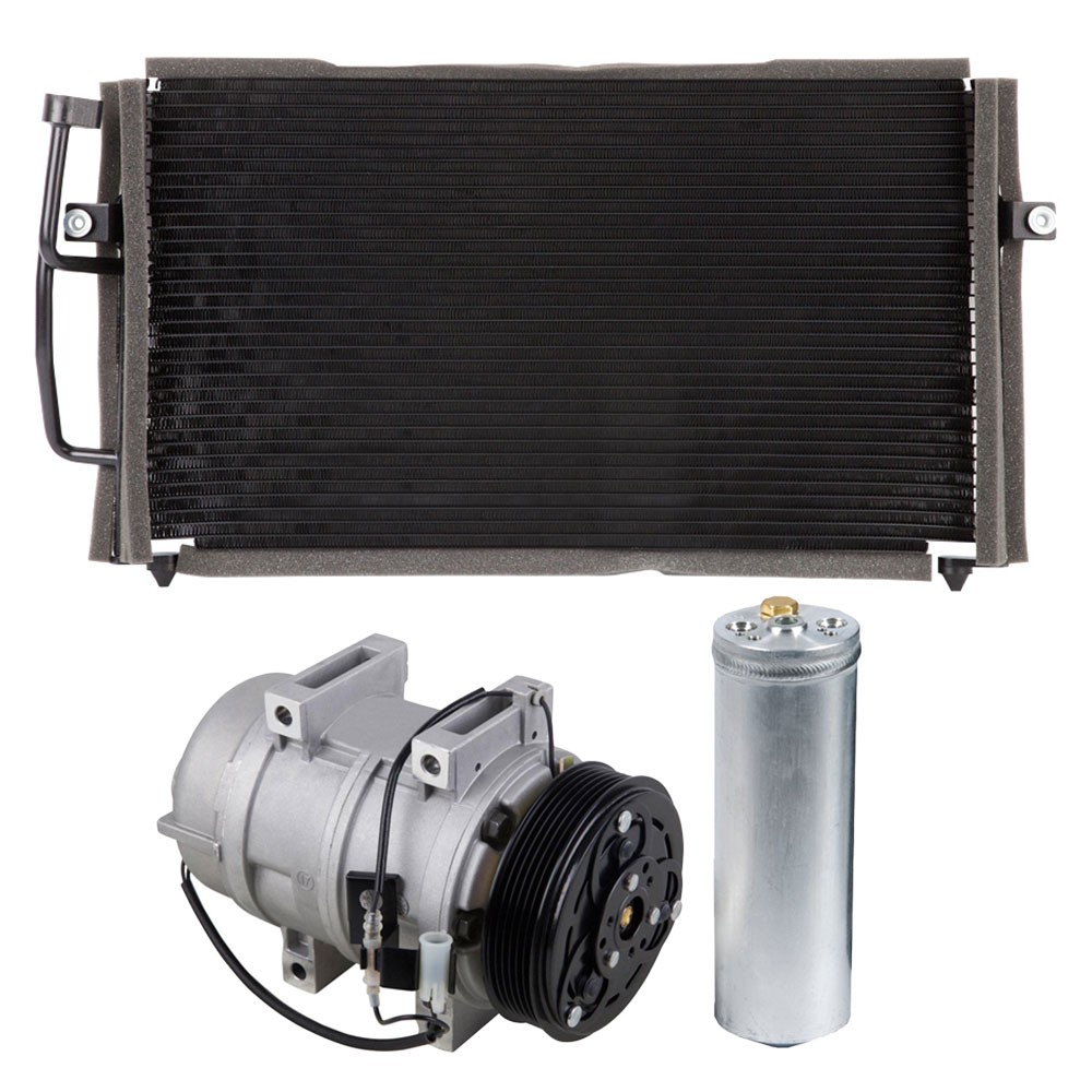 Volvo V40 S40 AC Compressor Kit with Condenser and Drier DAC