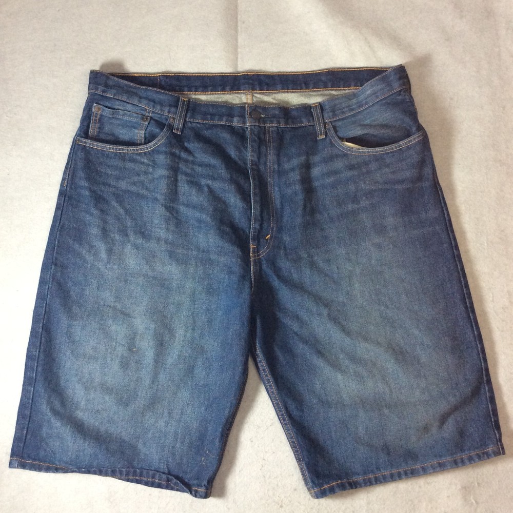 Levi's 569 Jorts Jean Shorts Men's Sz 42 Blue Denim Bermuda Baggy Casual Pockets