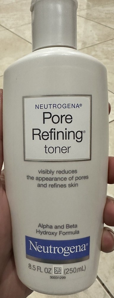 Neutrogena Pore Refining Toner with Alpha Beta Hydroxy 8.5 fl oz New
