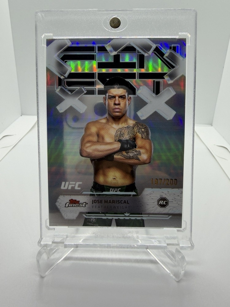 Jose Mariscal Chepe 2025 Topps Finest UFC Blue Refractor Rookie Card #’d /200