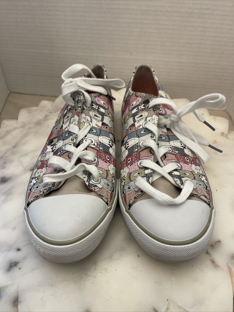 Skechers Bobs Utopia Dandy Dogs 32622/MLT Memory Foam Sneakers Shoes Size 9