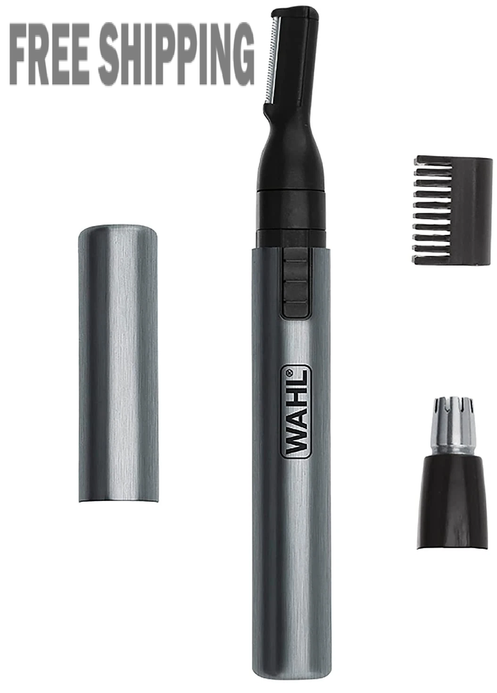 Wahl Micro Groomer for Nose Ear Neck Hair Beard Eyebrows