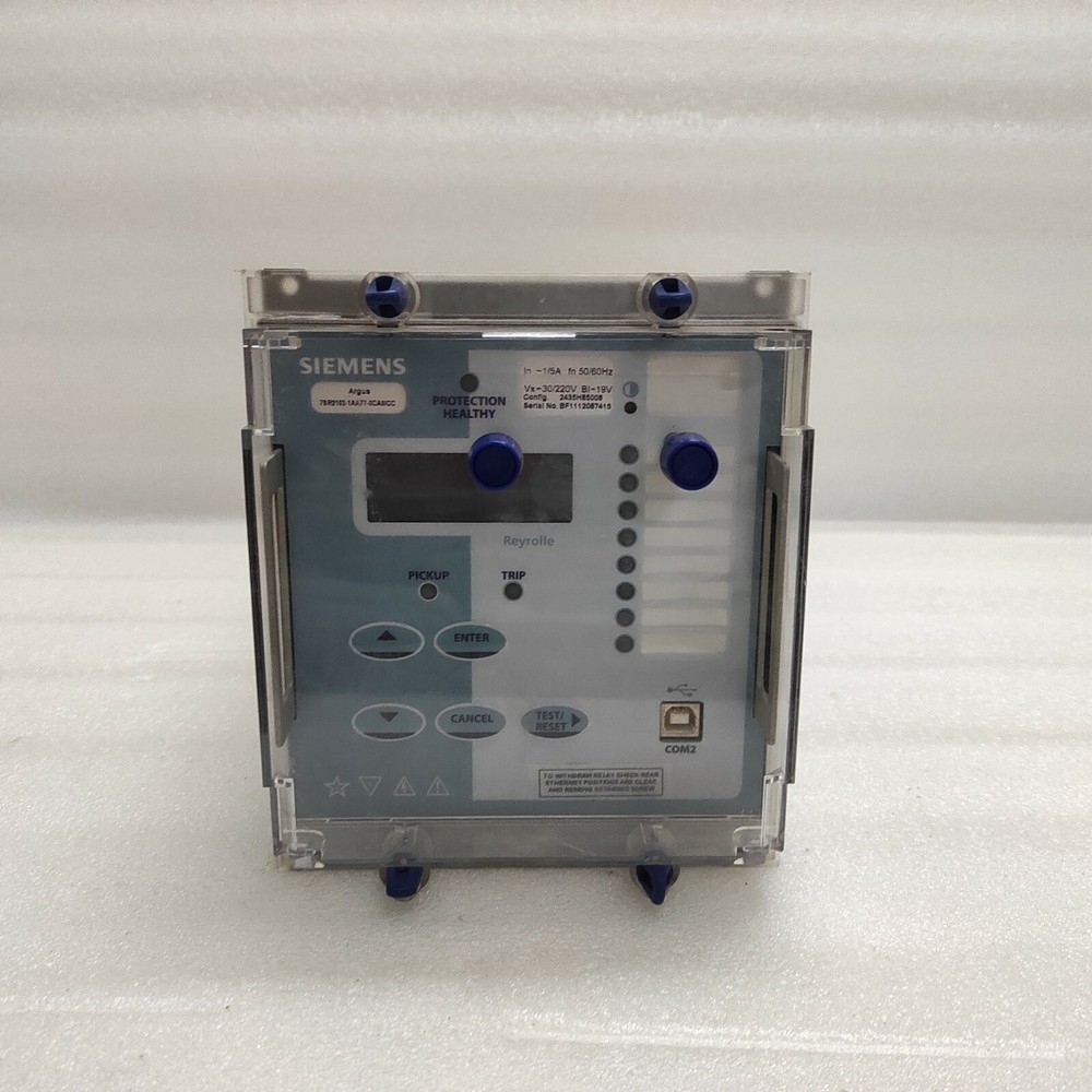 SIEMENS 7SR2102-1AA77-0CA0/CC ARGUS-M NONDIRECT OVERCURRENT RELAY