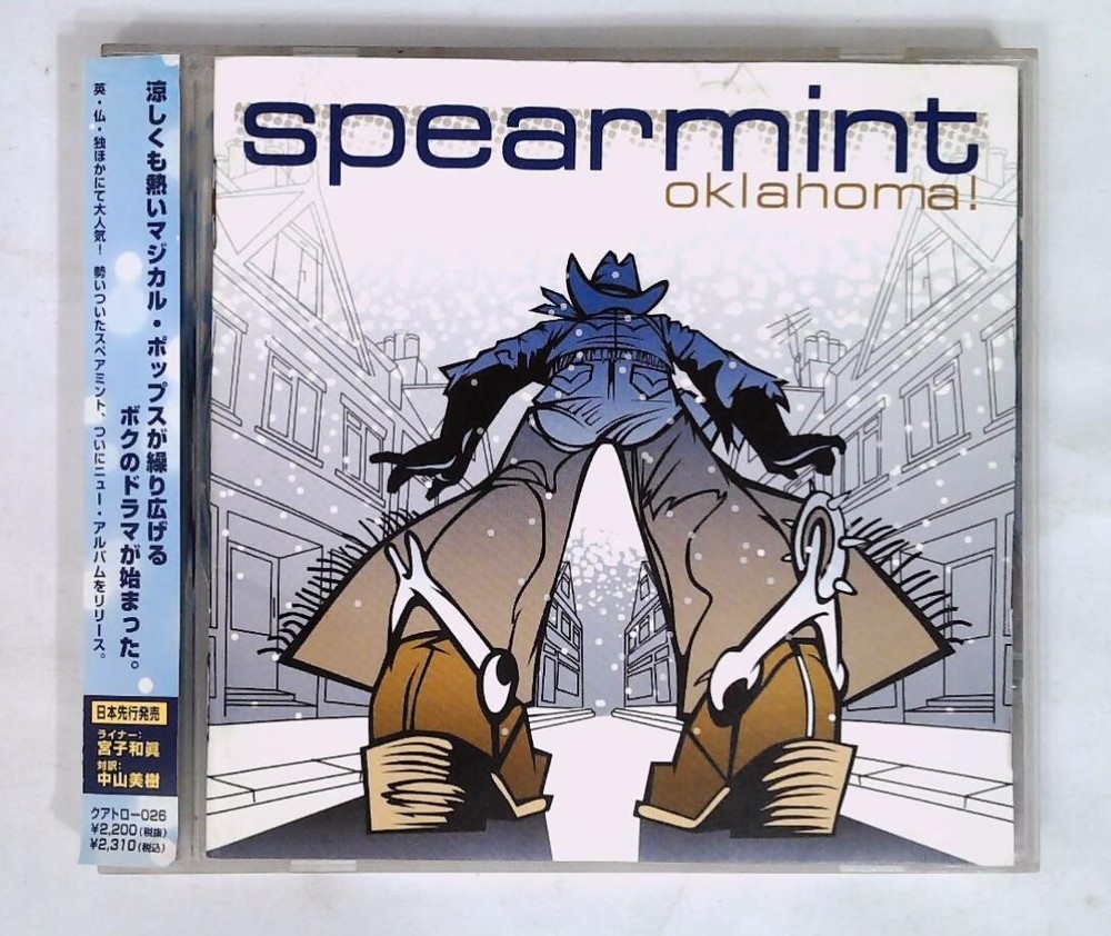 Spearmint – Oklahoma! クアトロ-026 JAPAN CD OBI