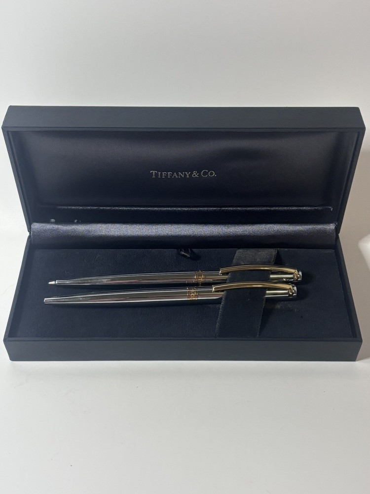 Vintage Original TIFFANY & Co. Ball Point Pen Pencil Set