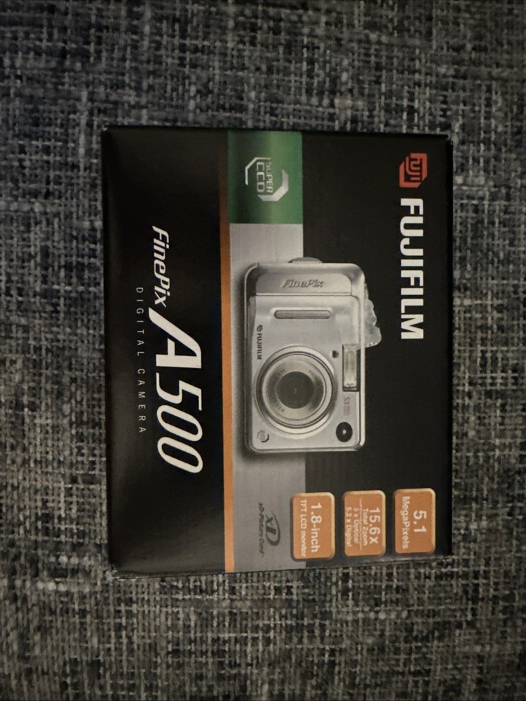Fujifilm FinePix A Series A500 5.1MP Digital Camera - Silver