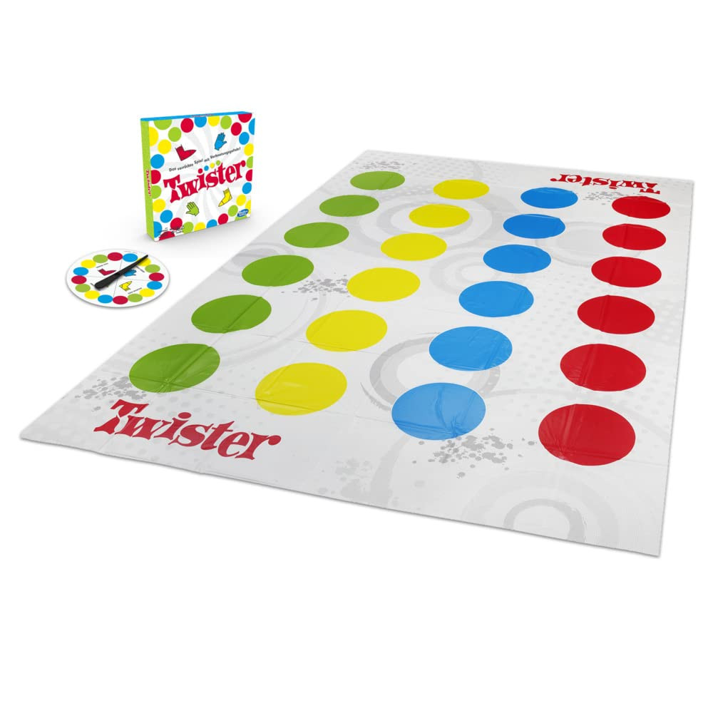 Play-Doh 98831398, Party Families and Children, Twister 6 Years, Classic Game fo
