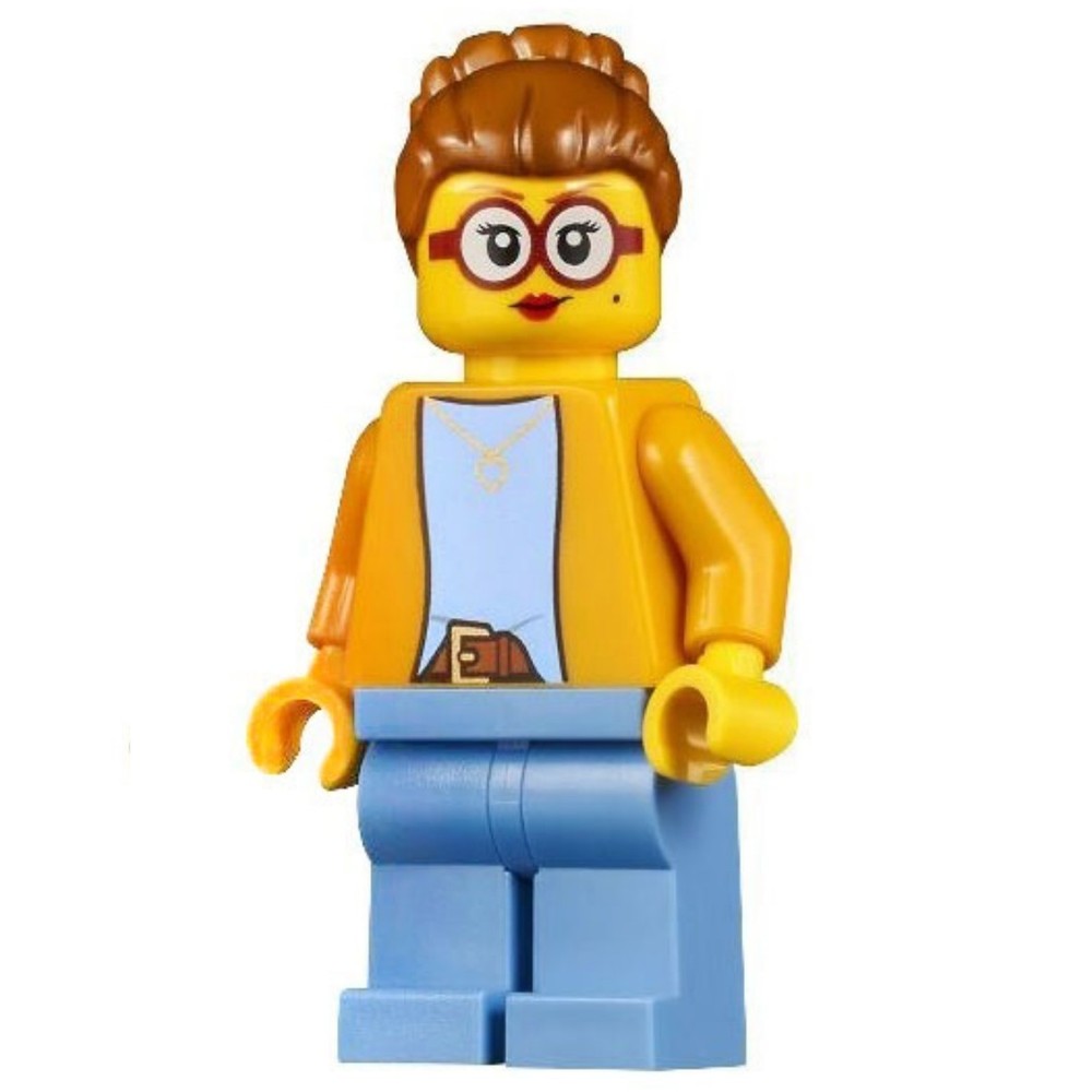 new LEGO Modular Buildings Minifig - Gallery Owner from Boutique Hotel set 10297