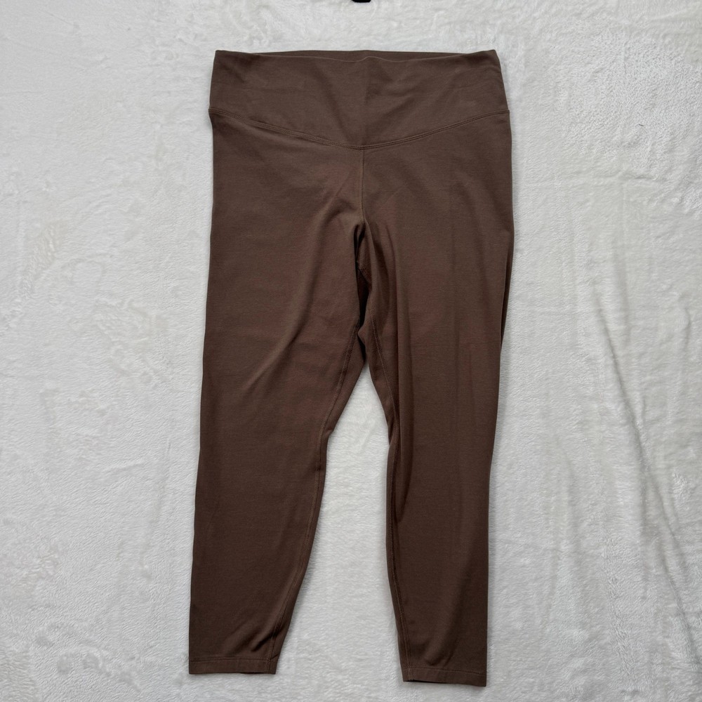 Old Navy Leggings Womens XL Brown Powerchill Extra High-Rise Go-Dry Activewear