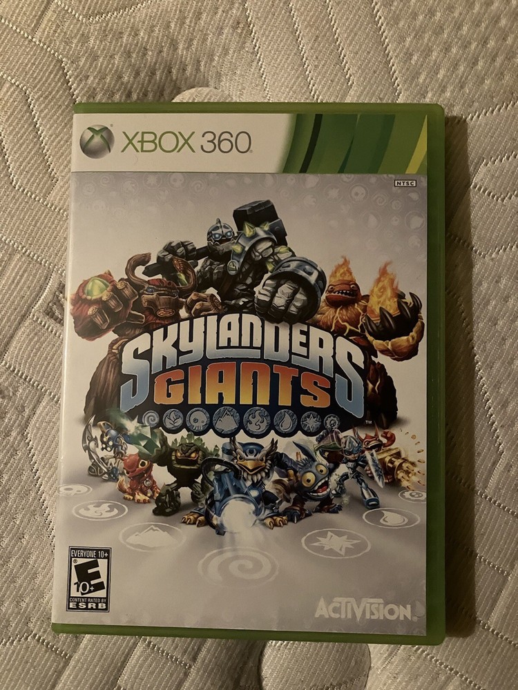 Skylanders Giants (Microsoft Xbox 360, 2012) Complete Game No Portal/No Figures