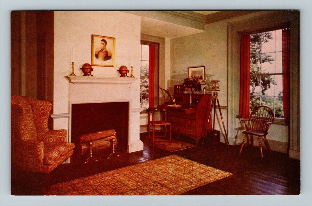 Charlottesville VA-Virginia Law Office Monticello Jefferson Vintage Postcard