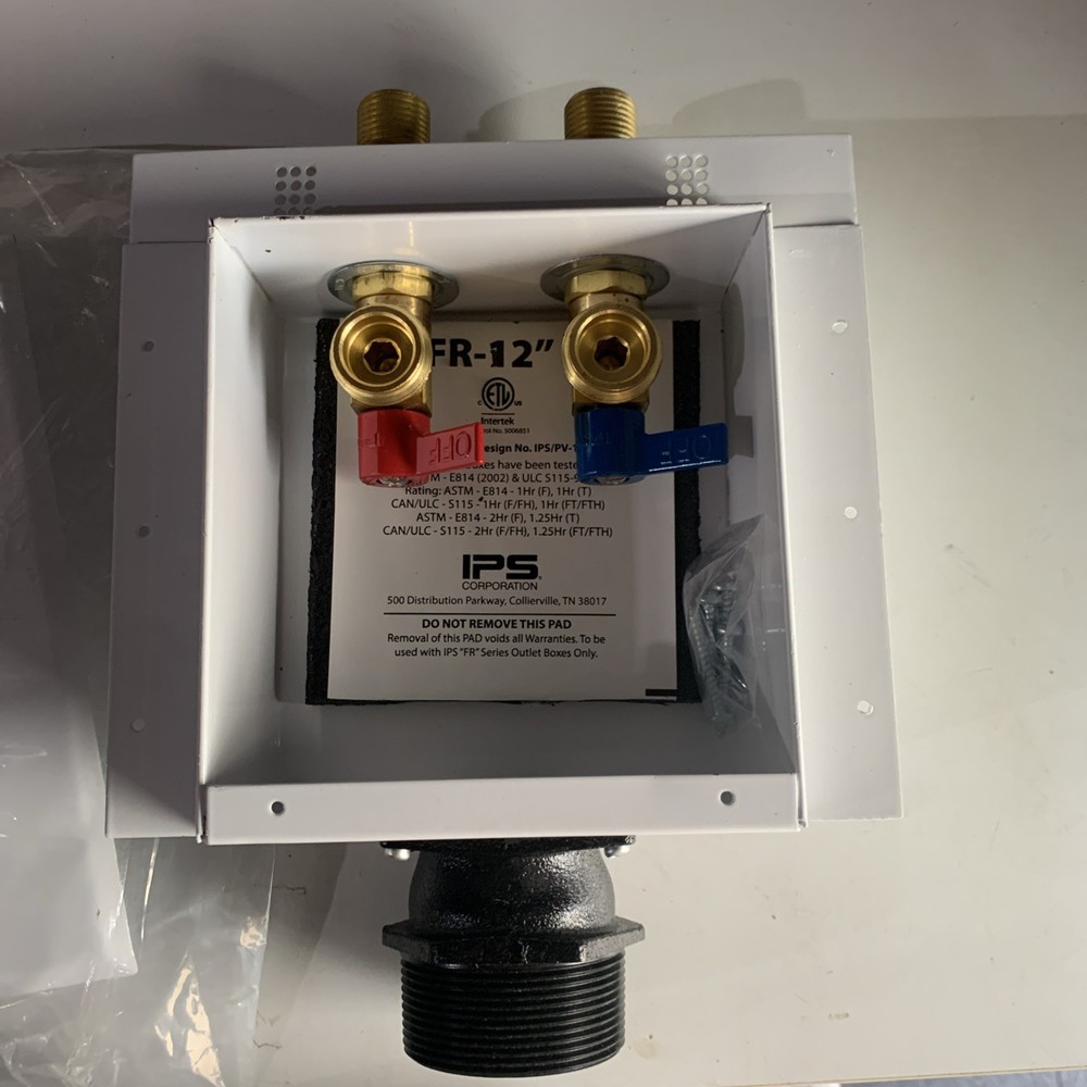 GUY GRAY FR-12 Fire-Rated Washing Machine Outlet Box 82567 FRM12S