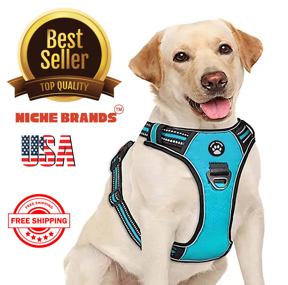 No Pull Dog Pet Harness Adjustable Control Vest Dogs Reflective No Choke 2024 🐶