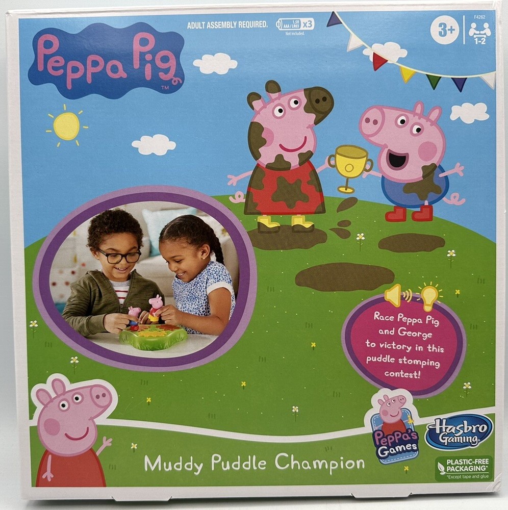 Peppa Pig Muddy Puddle Champion Hasbro Gaming Brand New 2022