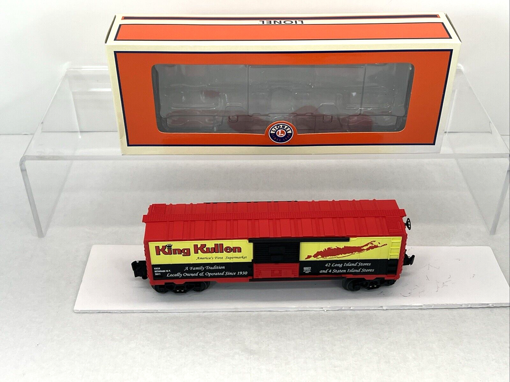 Lionel O Gauge Club King Kullen Supermarket Boxcar 6-52577 RMLI Long Island