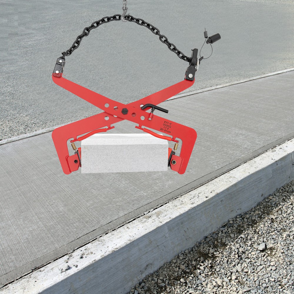 350KG Industrial Vertical Plate Lifting Clamp Steel Heavy Duty Lifting Pliers US