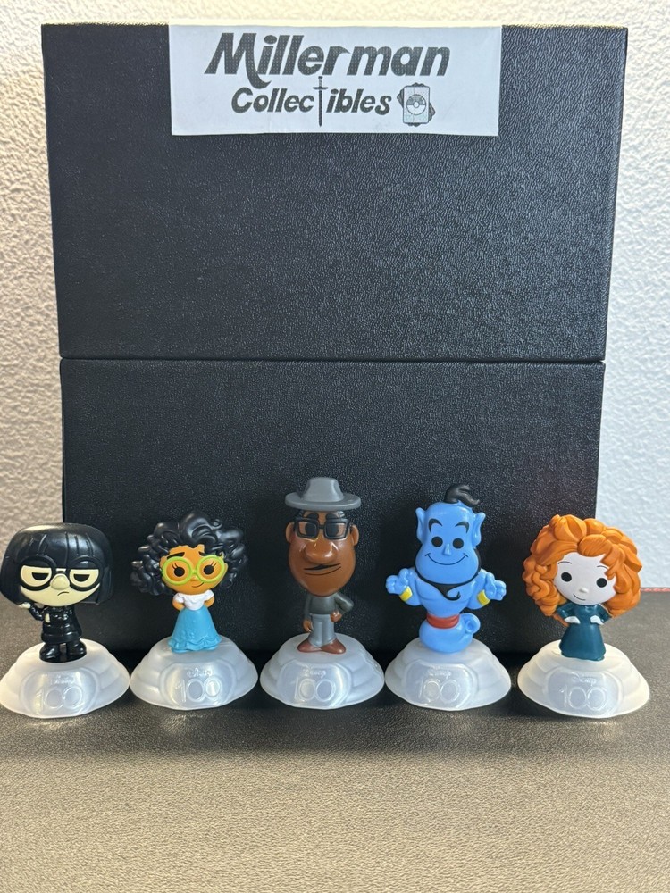 McDonald's 100 Years Of Magic Disney 2023 (x5) Disney Character Mix Lot