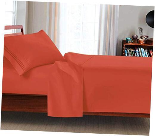 Twin XL 3Pc Sheet Set - Fits College Dorm Room Beds Extra Soft - Deep