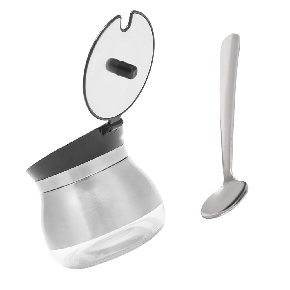 Spice Storage Box with Lids and Measuring Spoons