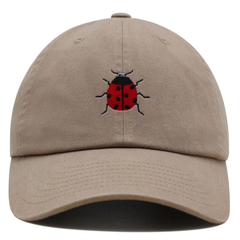 JPAK Ladybug Premium Dad Hat Embroidered Cotton Adjustable Animal Lover